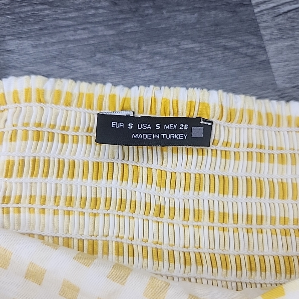 Zara Cropped Polka Dot Sz S - Picture 8 of 8
